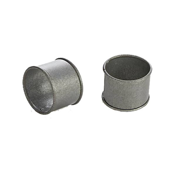 Galvanized metal 2025 napkin rings