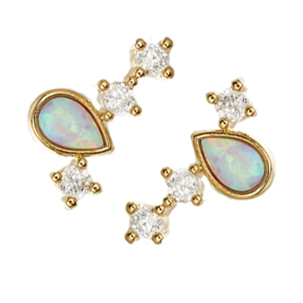 Anthropologie opal earrings discount