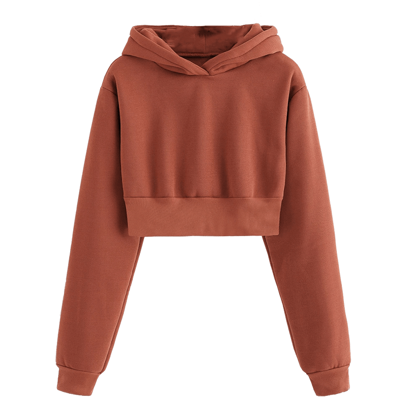 romwe crop hoodie