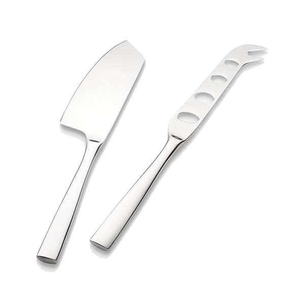 Crate and barrel couture 2 piece cheese knife set