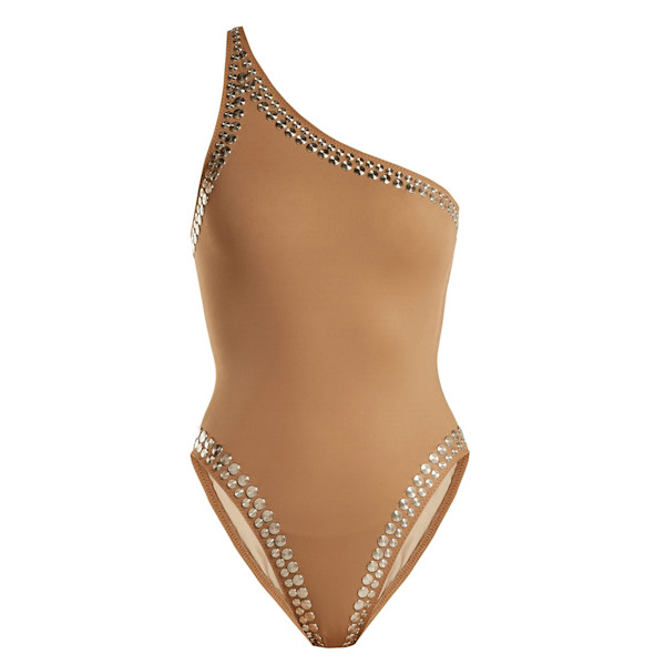Norma kamali studded deals bikini