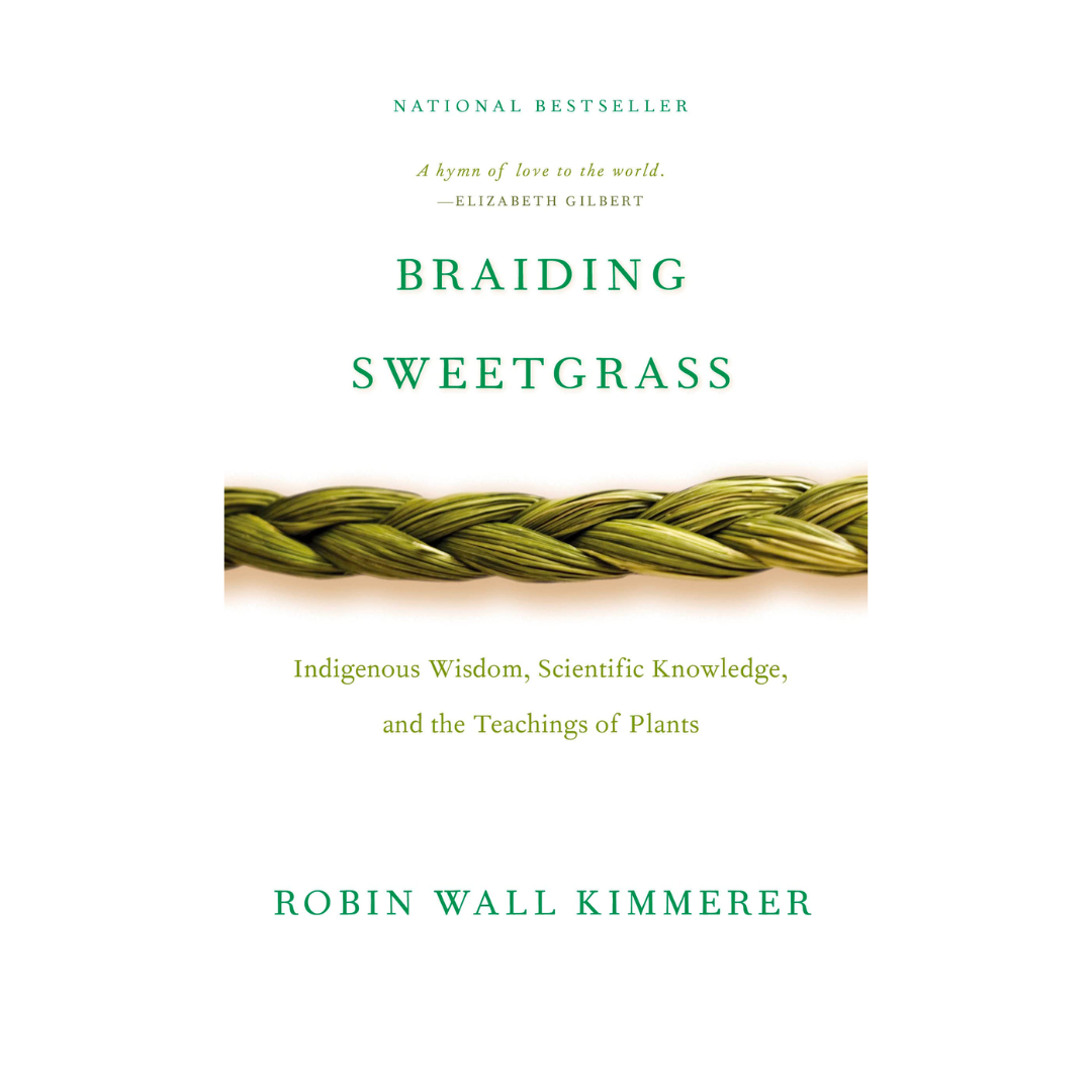 Braiding sweeetgrass