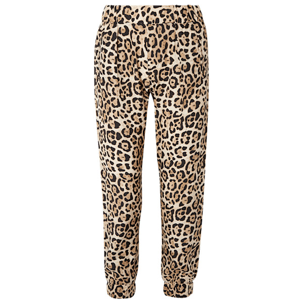 Animal print track sales pants