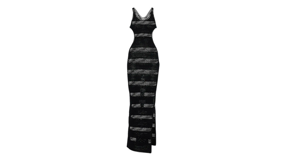 Saint Laurent Crochet Cotton Maxi Dress | Story + Rain Saint Laurent Crochet Cotton Maxi Dress | Story + Rain