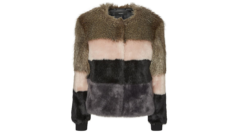 Vero moda top fur jacket