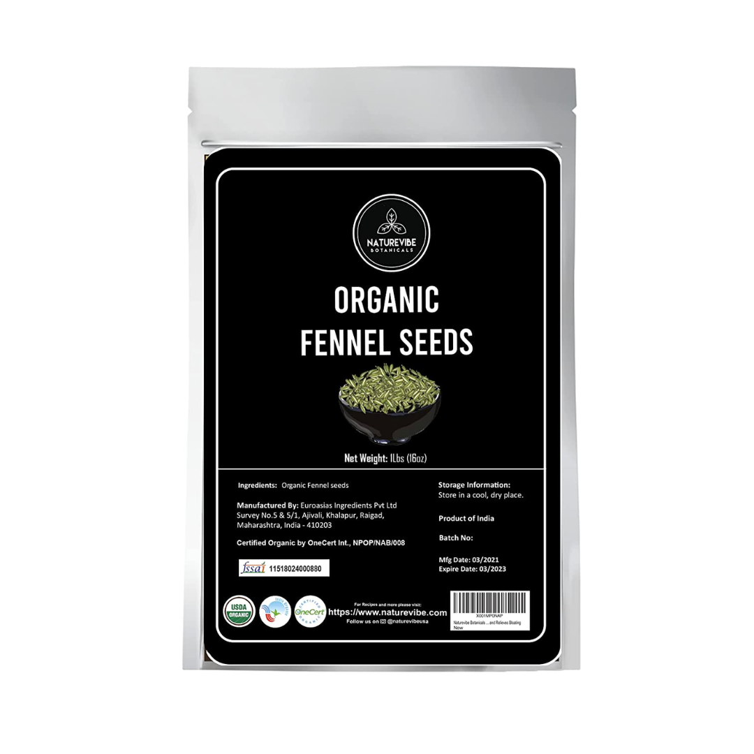Naturevibe Botanicals Organic Fennel Seeds Story + Rain