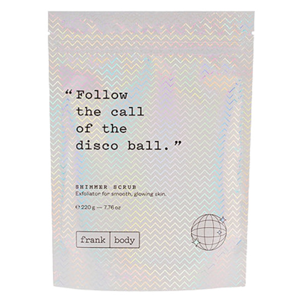 Frank body shimmer scrub