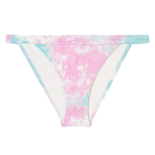 Solid   striped x re done the elle tie dyed bikini top