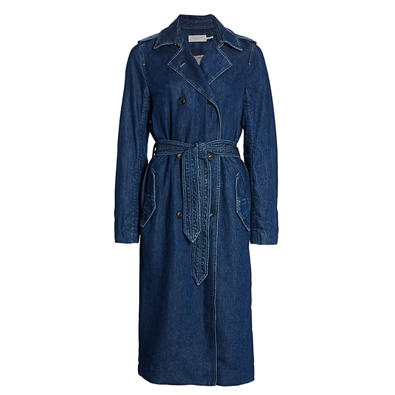 levis denim trench coat