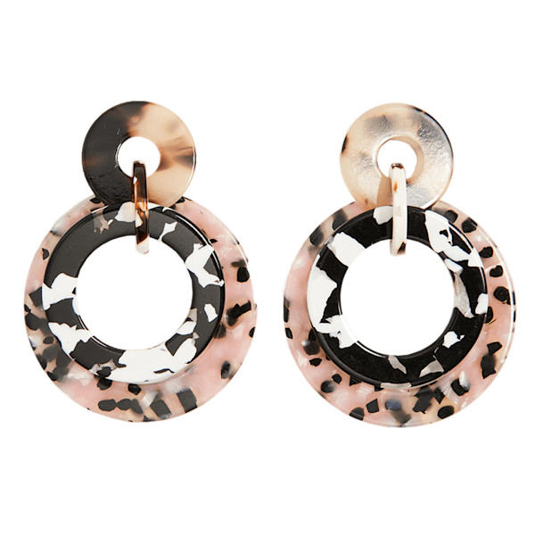 Lele sadoughi 2025 hoop earrings