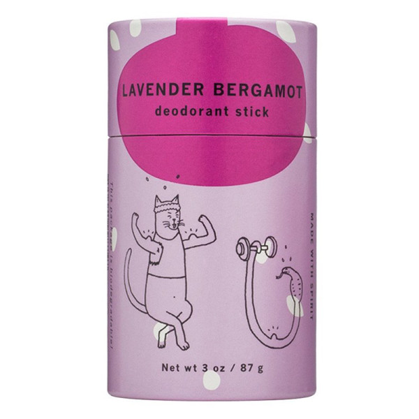 Meow meow tweet deodorant stick in lavender bergamot