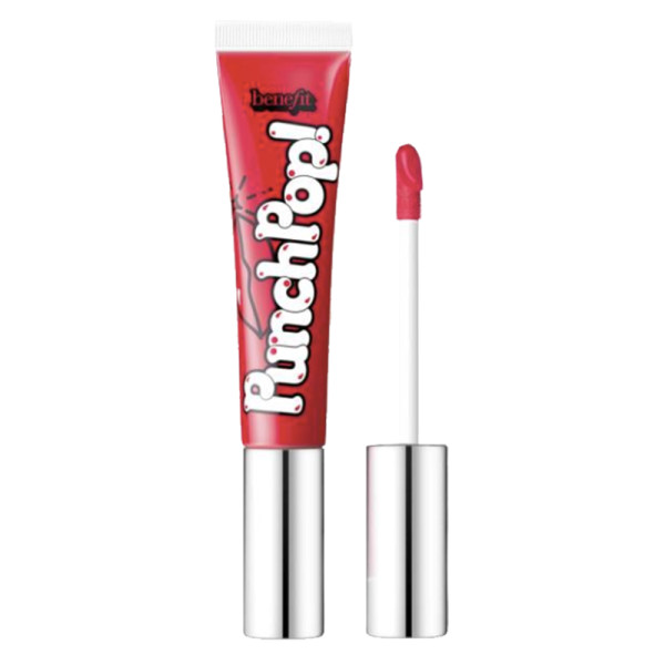 Benefit cosmetics punch pop  liquid lip color in strawberry