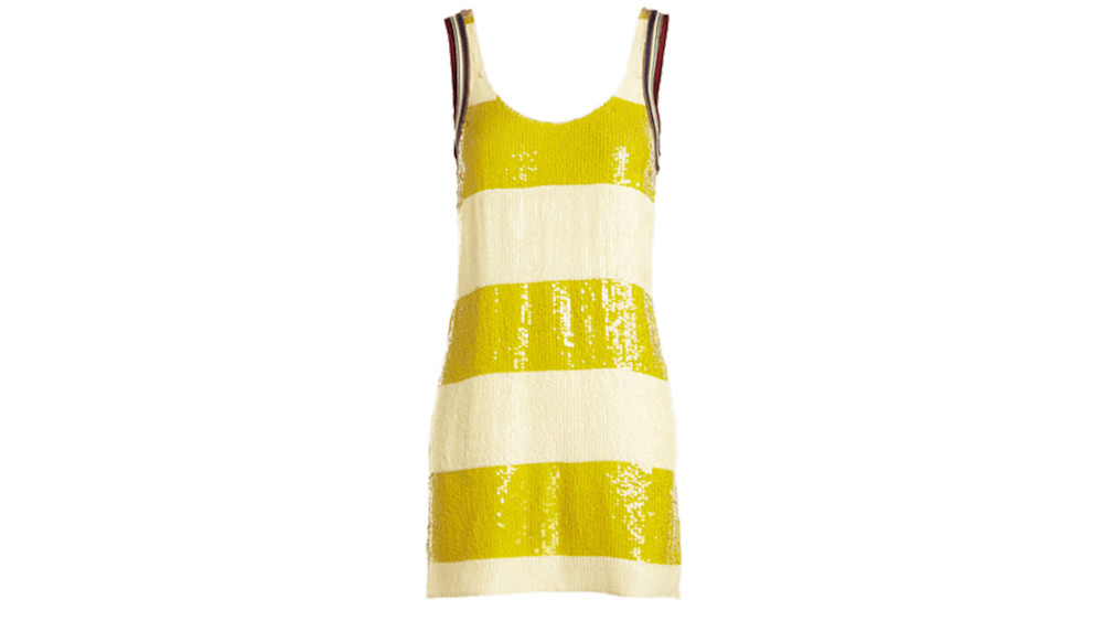 3.1 phillip lim sequin dress Fringe Sequins Slip Dress - Chocolate