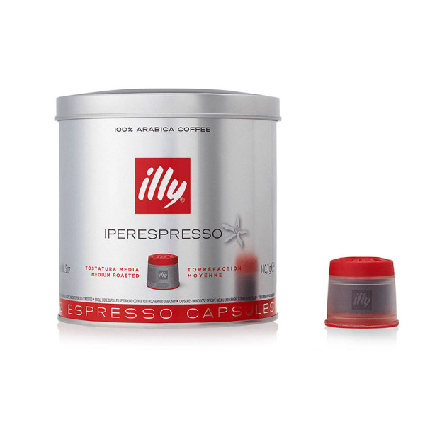 Illy caffe iperespresso capsules medium roast