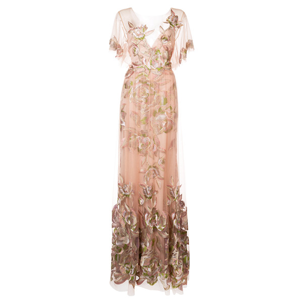 Marchesa notte floral dress outlet