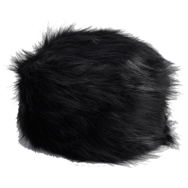 World market faux fur hat