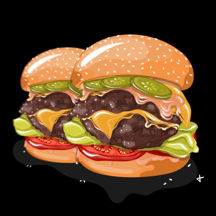 Double Double Animal Style Burgers