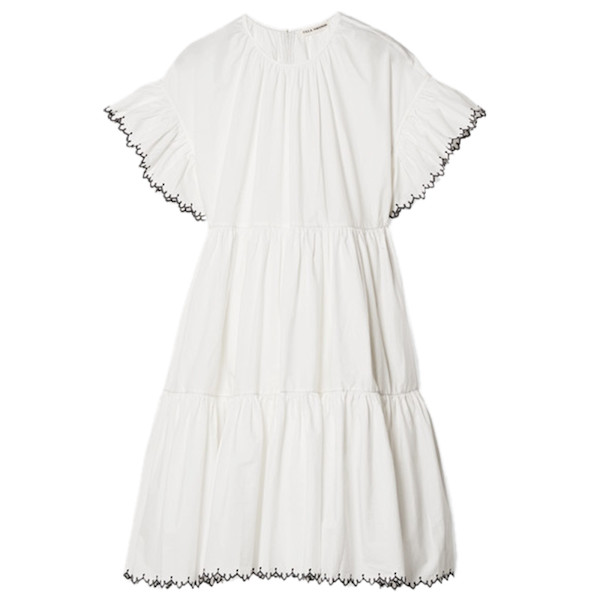 Ulla johnson embroidered dress cheap