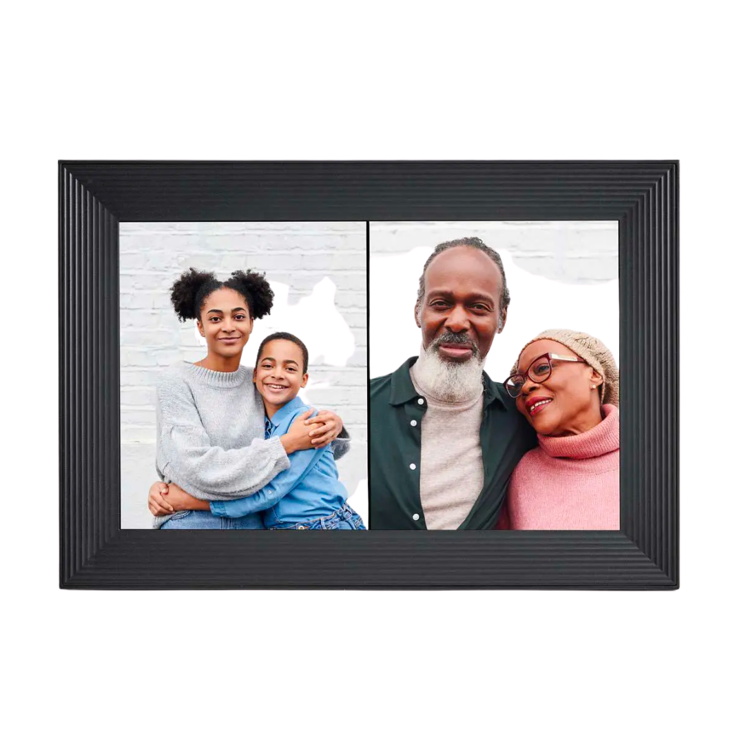Aura Carver Luxe HD Smart Digital Picture Frame Story + Rain