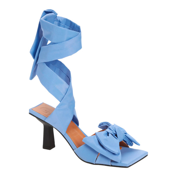 Ganni bow sandal