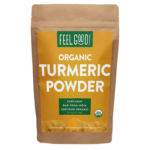 Feel good organics organic turmeric powder