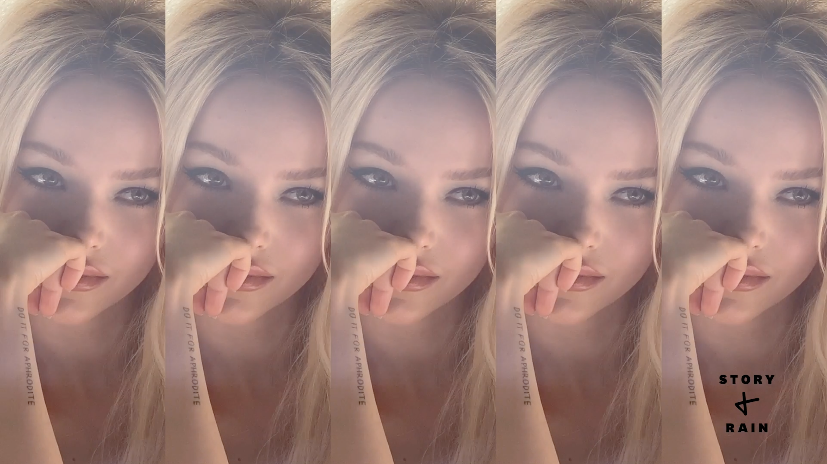 On Set With Our Cover Star Dove Cameron