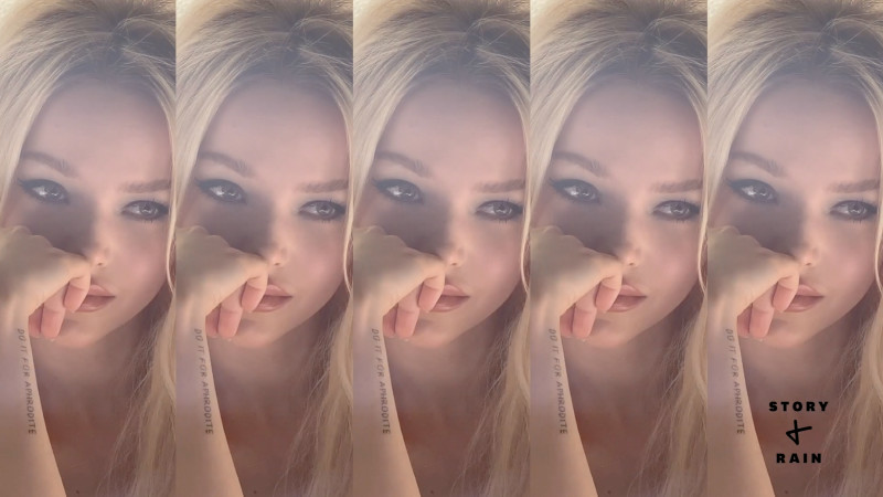 On Set With Our Cover Star Dove Cameron