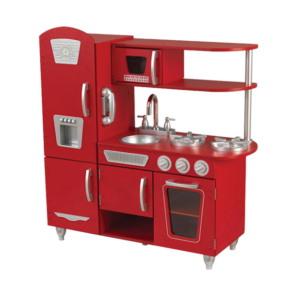 KidKraft Vintage Wooden Play Kitchen Story Rain