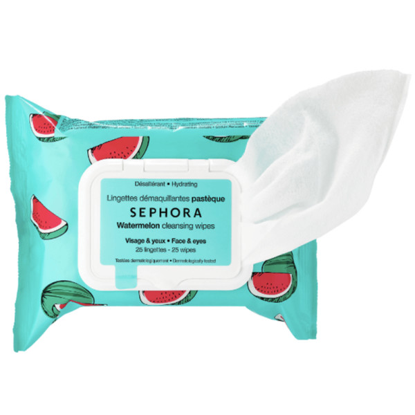 Sephora collection cleansing wipes   watermelon   hydrating