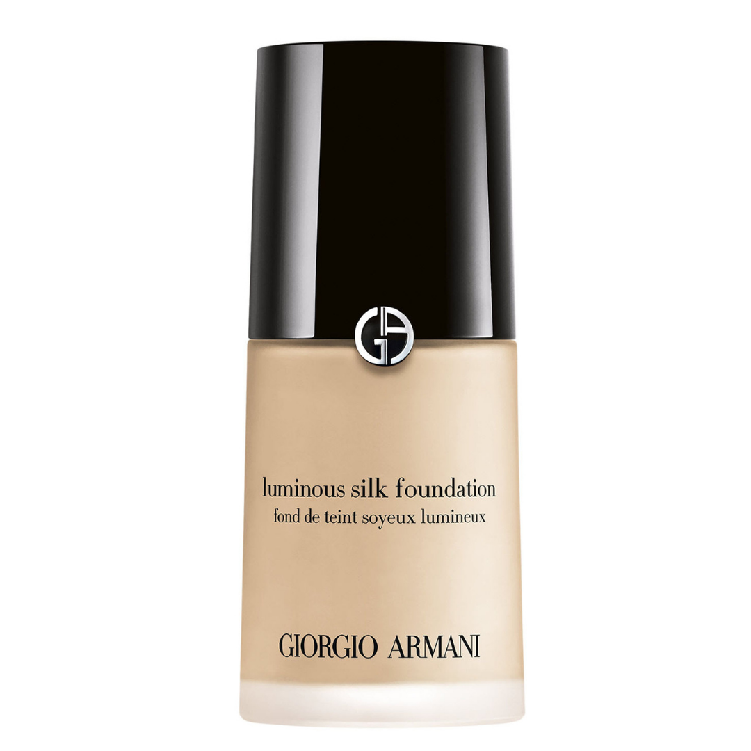 giorgio armani beauty luminous silk foundation swatch 4.5