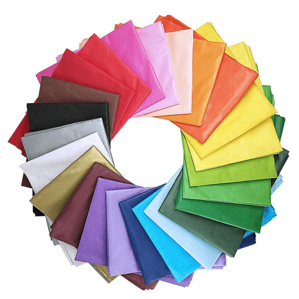 Supla 120 sheets 24 colors wrapping tissue paper