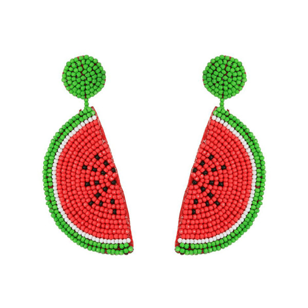 Kenneth jay lane watermelon clip on earrings