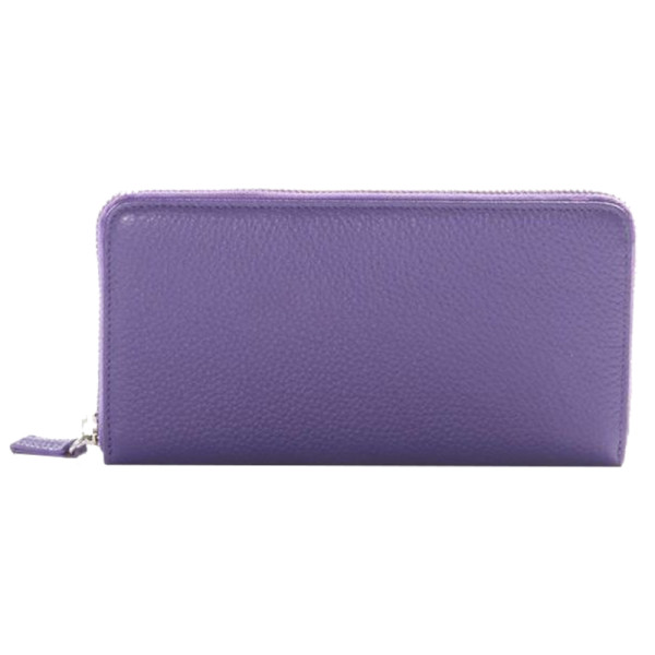 Leatherology zippered continental wallet