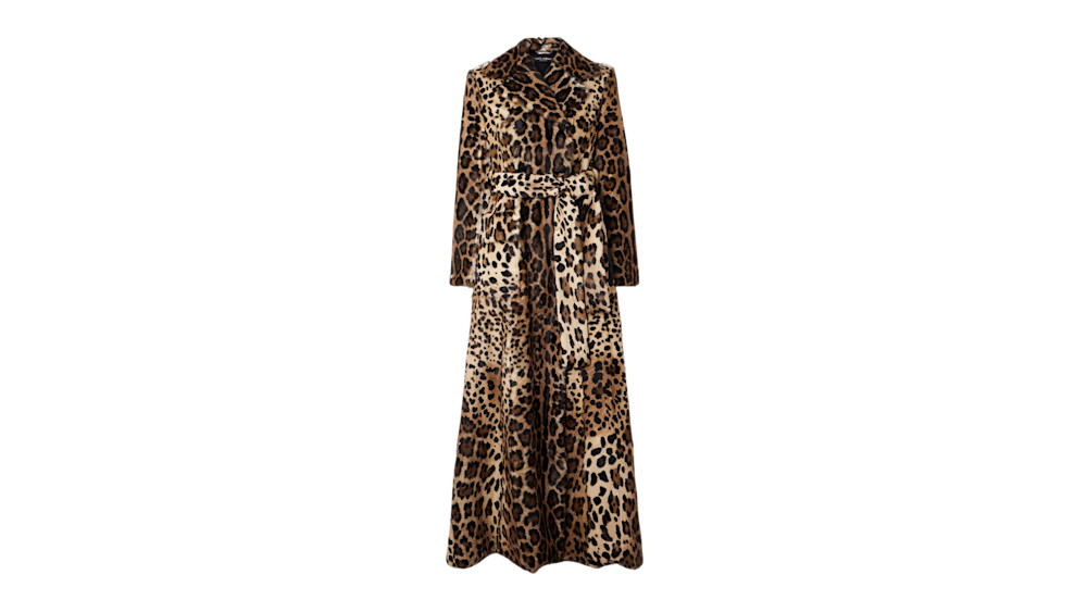 Dolce + Gabbana Coat in Leopard | Story + Rain Dolce + Gabbana Coat in Leopard | Story + Rain