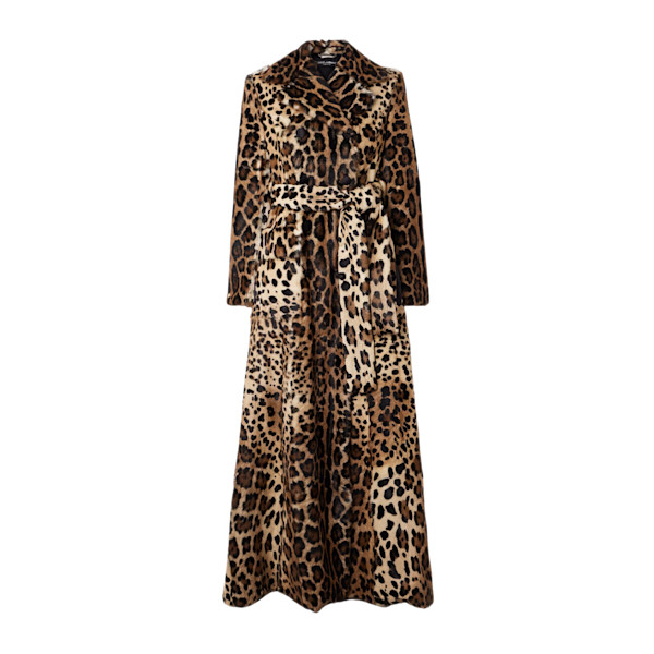 Dolce + Gabbana Coat in Leopard | Story + Rain Dolce + Gabbana Coat in Leopard | Story + Rain