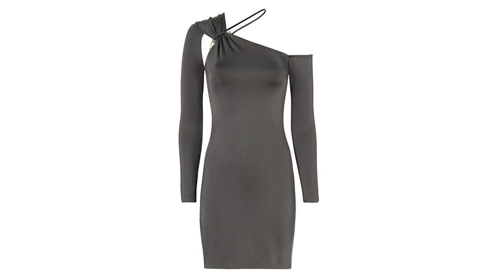 Cushnie one shoulder 2024 dress