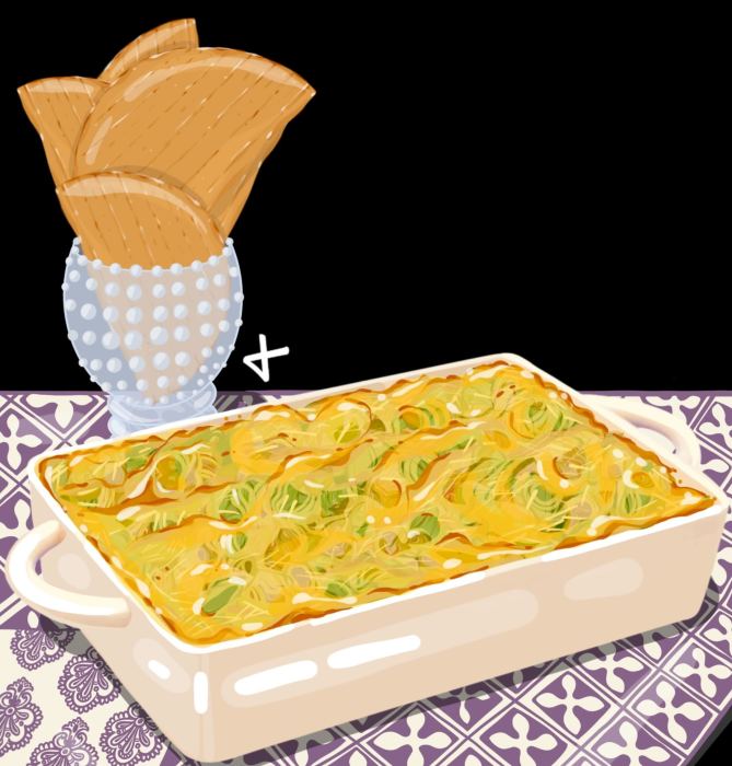 Teresa Palmer's Baked Spinach + Artichoke Dip