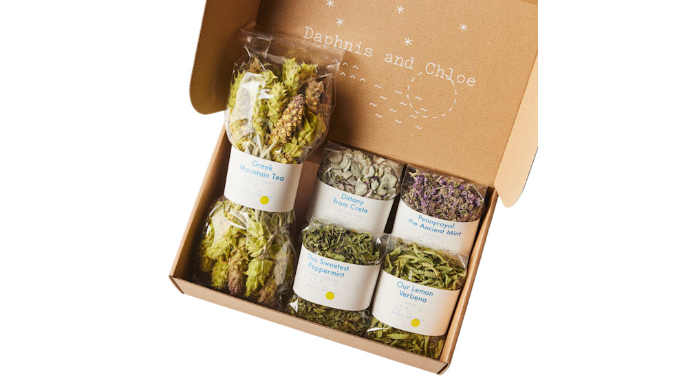 - Daphnis and Chloe Greek Tea Gift Set | Story + Rain
