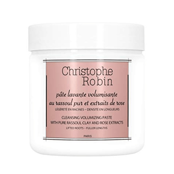 Christophe robin cleansing volumizing paste with pure rassoul clay and rose extracts