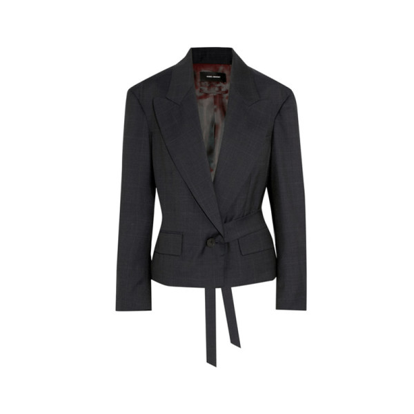 Isabel marant   miller checked wool blazer