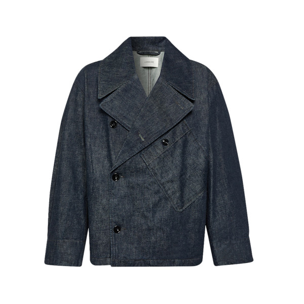 LEMAIRE DISPATCH ジャケット Lemaire Dispatch Jacket in Denim | Story + Rain