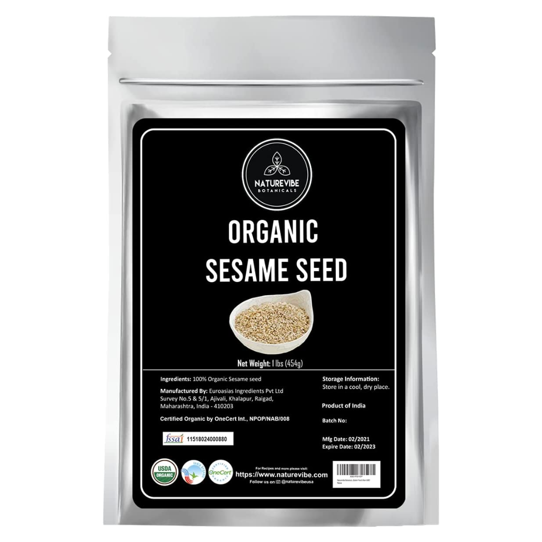 Naturevibe Botanicals Organic Sesame Seeds Story + Rain