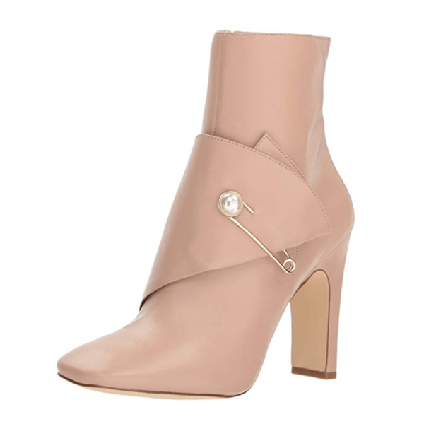 Nine west quitit leather ankle boot
