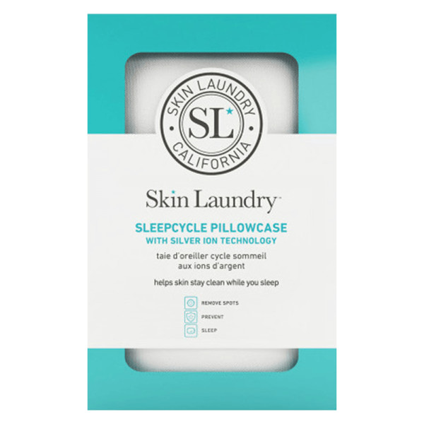 Skin laundry sleepcycle pillowcase with silver ion technology
