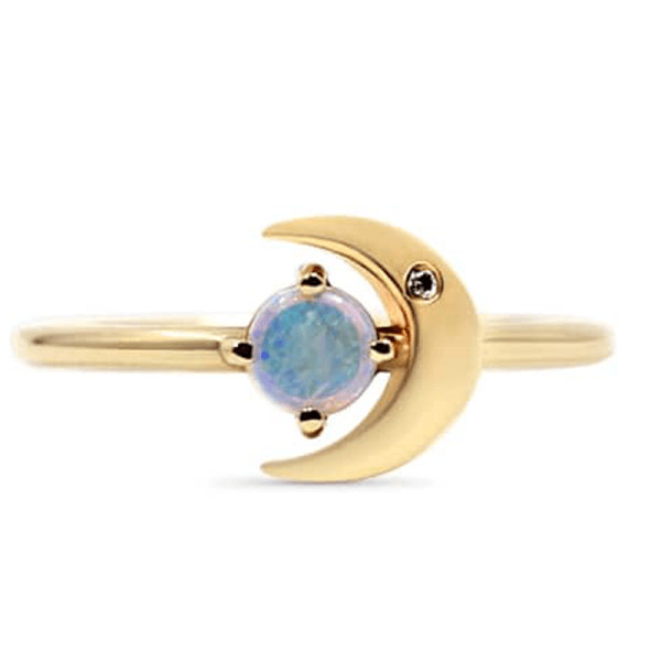 Liesel love jewelry moon of my life ring opal