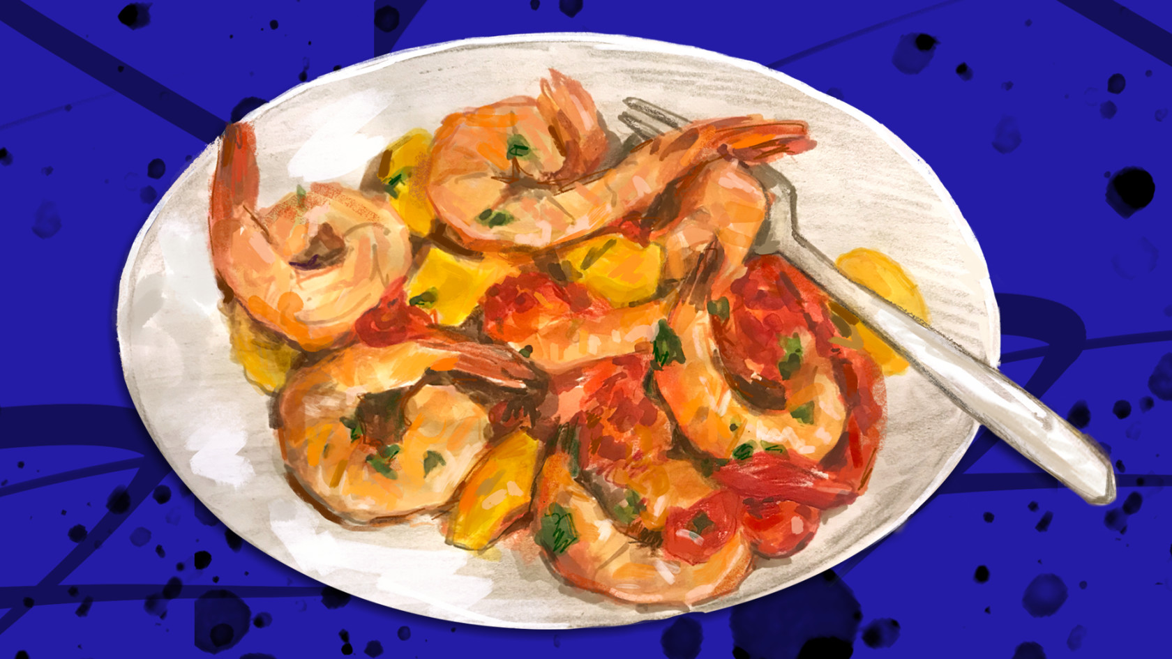 Sweet Sour Shrimp With Cherry Tomatoes Story Rain Sweet Sour Shrimp With Cherry Tomatoes Story Rain