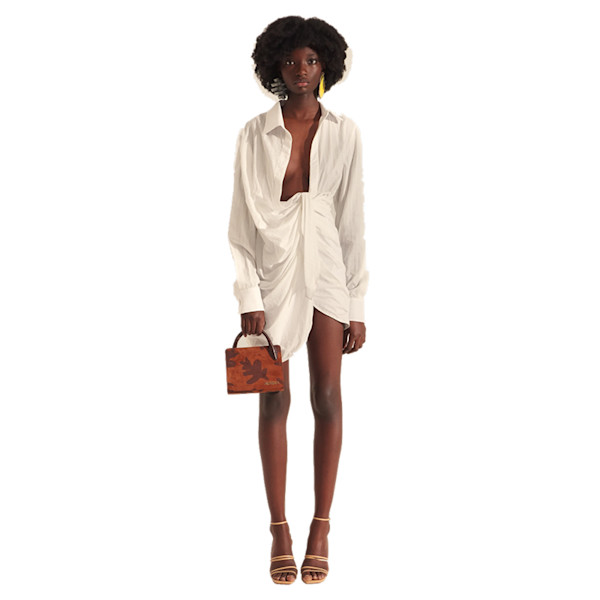 Jacquemus  La Tunique Bahia Shirt  Dress  Story Rain  Jacquemus  La Tunique Bahia Shirt  Dress  Story Rain