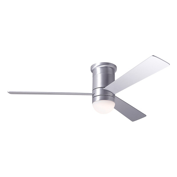 Ron rezek cirrus flush dc ceiling fan with led light and remote