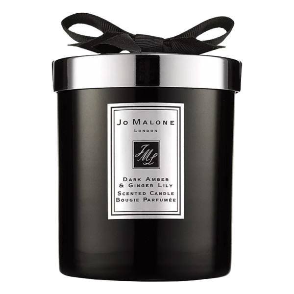 Dark amber   ginger lily home candle