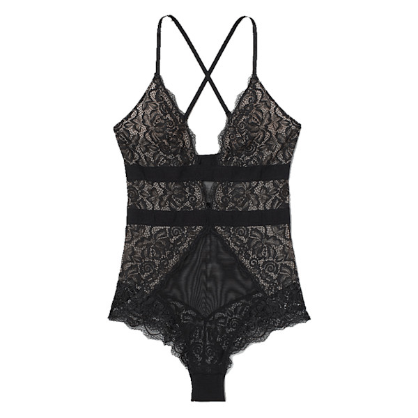 H and deals m lace bodysuit